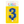 Load image into Gallery viewer, Metallic Blue Number 3 Birthday Candle