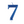 Load image into Gallery viewer, Metallic Blue Number 7 Birthday Candle
