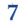 Load image into Gallery viewer, Metallic Blue Number 7 Birthday Candle