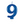 Load image into Gallery viewer, Metallic Blue Number 9 Birthday Candle
