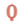 Load image into Gallery viewer, Metallic Rose Gold Number 0 Birthday Candle