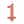 Load image into Gallery viewer, Metallic Rose Gold Number 1 Birthday Candle