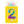 Load image into Gallery viewer, Metallic Rainbow Number 2 Birthday Candle