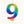 Load image into Gallery viewer, Metallic Rainbow Number 9 Birthday Candle