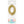 Load image into Gallery viewer, Mini Metallic Gold Number 0 Pick Birthday Candle