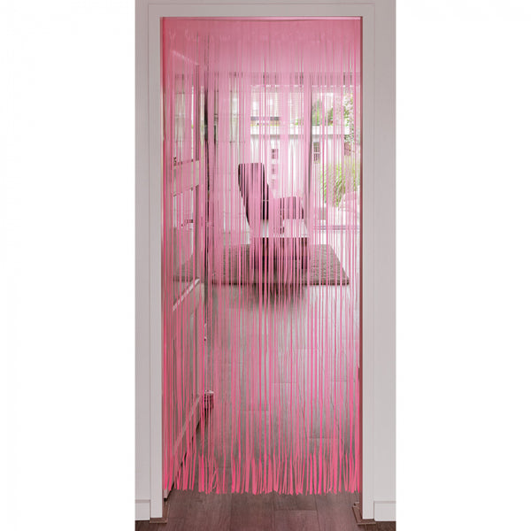 Foil curtain neon pink (200 x 100 cm)