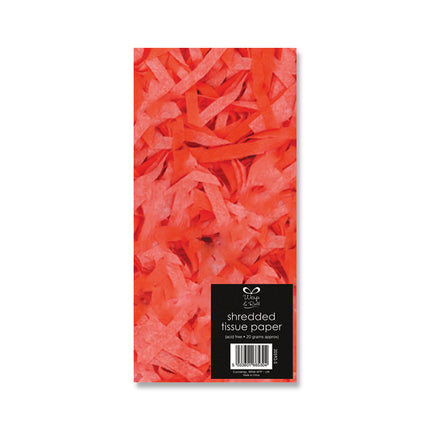 Neon orange shred tissue - (20g)