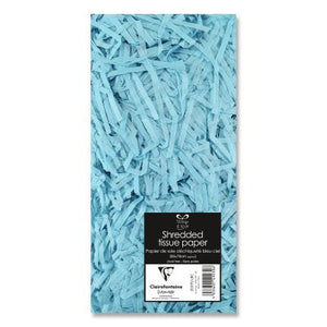 Shredded Tissue Paper Light Blue
