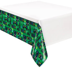 Gamer Birthday Rectangular Plastic Table Cover (54" x 84")
