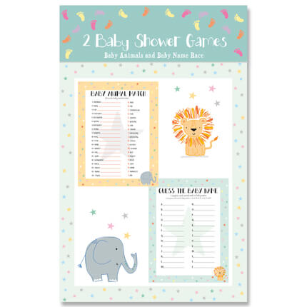 Baby animal & name race game
