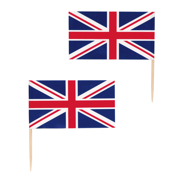 Union Jack Flag Pick (30 pack)