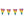 Load image into Gallery viewer, Foil bunting '2' Rainbow (6 m)