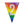 Load image into Gallery viewer, Foil bunting '2' Rainbow (6 m)