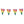 Load image into Gallery viewer, Foil bunting '5' Rainbow (6 m)