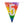 Load image into Gallery viewer, Foil bunting '5' Rainbow (6 m)