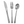 Load image into Gallery viewer, Silver Solid Assorted Plastic Silverware (18 Pack)
