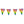 Load image into Gallery viewer, Foil bunting '70' Rainbow (6 m)