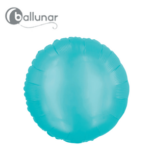 Blue Matte Round Foil Balloon (18")