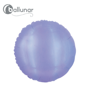 Lilac Metallic Round Foil Balloon (18")