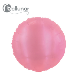 Pink Metallic Round Foil Balloon (18")