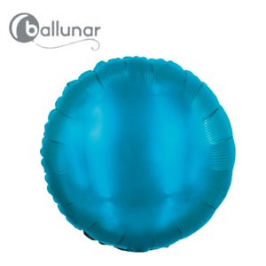 Royal Blue Metallic Round Foil Balloon (18")