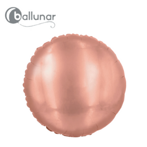Rose Gold Metallic Round Foil Balloon (18")