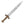 Load image into Gallery viewer, Knight sword (59 cm)
