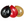 Load image into Gallery viewer, Latex balloons VIP 3 ass. double sided - 23 cm (6 Pack)