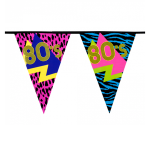 PE bunting 80's (6 m)
