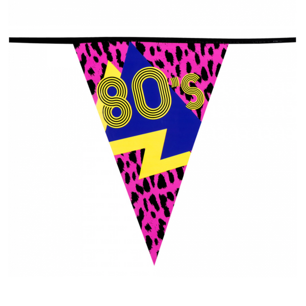 PE bunting 80's (6 m)