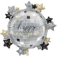Disco New Year Giant Foil Balloon - (22.5" )