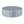 Load image into Gallery viewer, Silver Solid Round Plastic Table Cover (84")