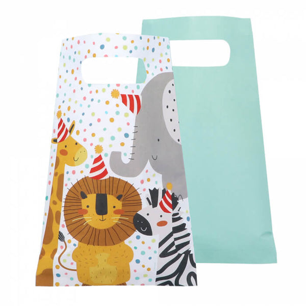 Paper Party Bags Safari 23 x 15 cm (10 Pack)