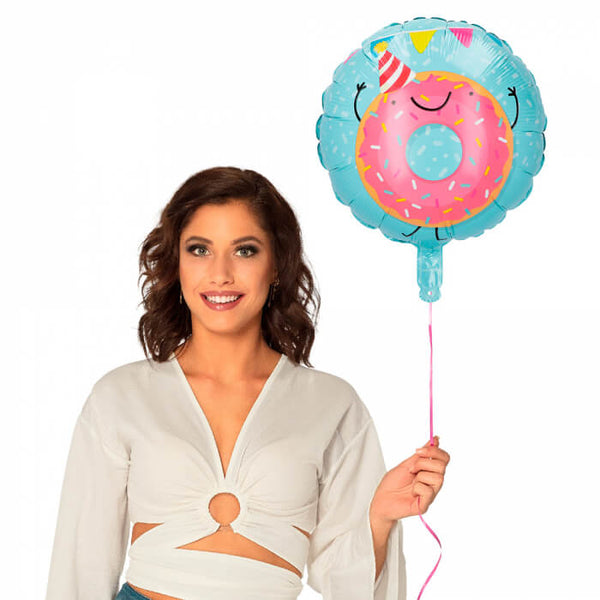 Foil Balloon Donut Double Sided (45 cm)