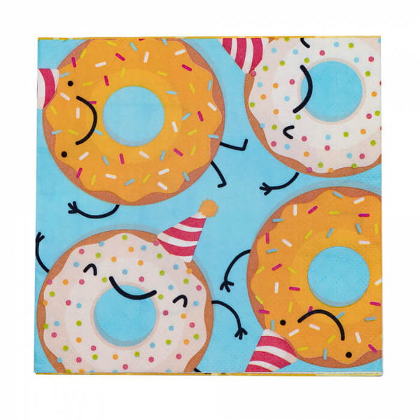 Paper Napkins Donut 33 x 33 cm (20 Pack)