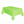 Load image into Gallery viewer, Lime Green Solid Rectangular Plastic Table Cover Short Fold (54"x108")
