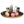 Load image into Gallery viewer, Flag Picks 'Party Time' 7 cm (24 Pack)