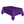 Load image into Gallery viewer, Deep Purple Solid Rectangular Plastic Table Cover (54&quot;x108&quot;)
