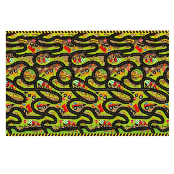 Construction Party Rectangular Plastic Table Cover (54"x84")