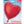 Load image into Gallery viewer, Solid Heart Foil Balloon 18", (Packaged Red)