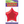 Load image into Gallery viewer, Solid Star Foil Balloon Packaged - Ruby Red (20"")