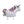 Load image into Gallery viewer, Walking Pet Unicorn Foil Balloon