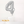 Load image into Gallery viewer, 34" Silver Number 4 Shaped Foil Balloon (Non Inflated)