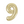 Load image into Gallery viewer, Gold Number 9 Shaped Foil Balloon (34"")