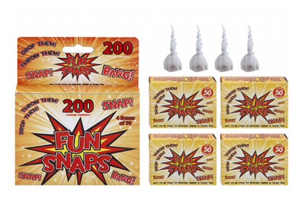 FUN SNAPS 200PC (4X50PACK)