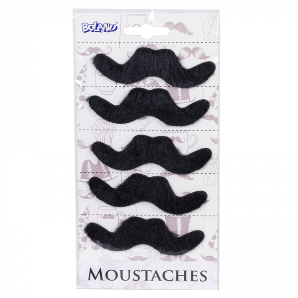 Set 5 Moustaches Fiesta