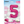 Load image into Gallery viewer, 34" Pink Number 5 Shaped Foil Balloon (Non Inflated)