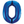 Load image into Gallery viewer, Blue Number 0 Shaped Foil Balloon (34"")