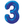Load image into Gallery viewer, Blue Number 3 Shaped Foil Balloon (34"")