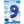Load image into Gallery viewer, 34" Blue Number 9 Shaped Foil Balloon (Non Inflated)